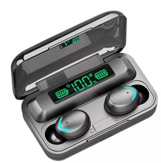 Audífonos Inalámbricos F9 con Power Bank Integrado