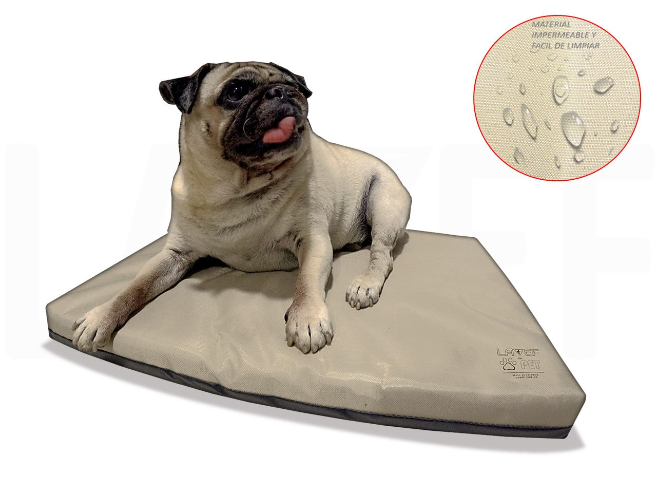 Cama Para Mascota Impermeable 50x67 cm