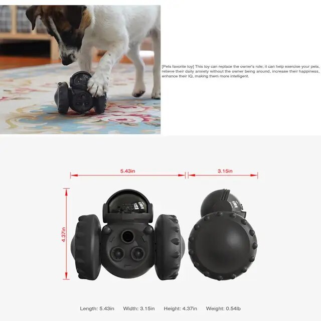 Juguete Interactivo Dispensador de Comida para Mascotas