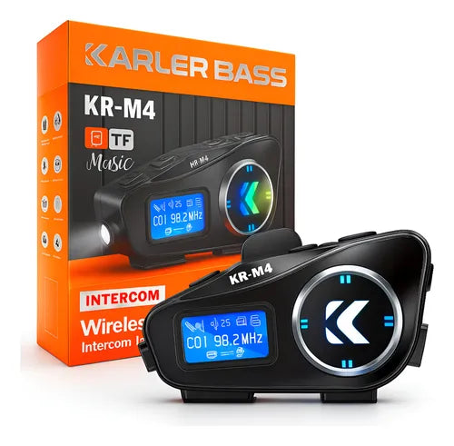 Intercomunicador Bluetooth M4 para Moto