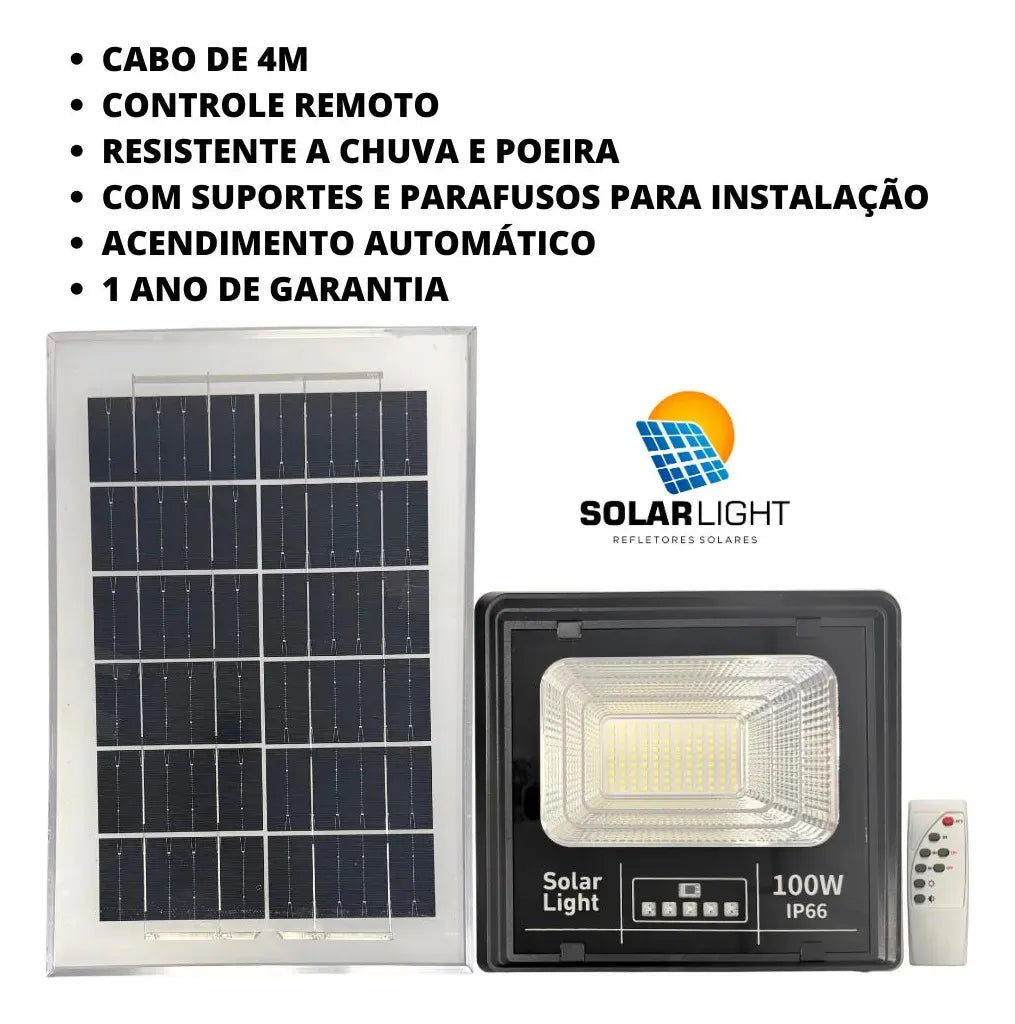 Reflector Solar LED 100W IP66 JORTAN