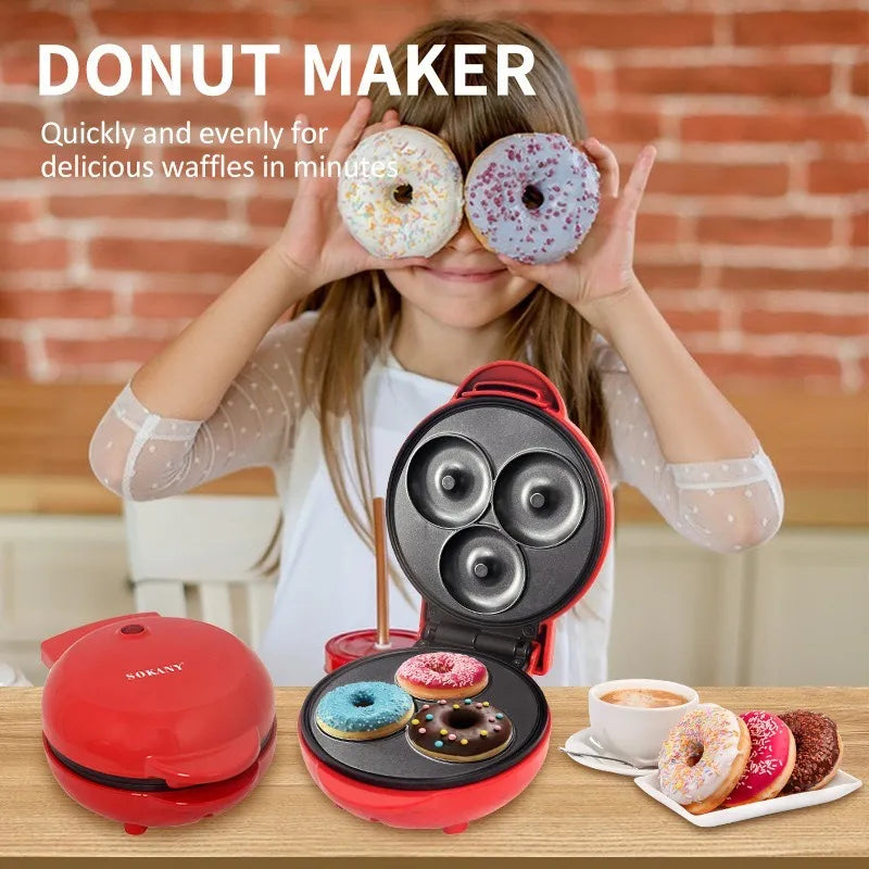 Máquina De Mini Donas Portátil x 3