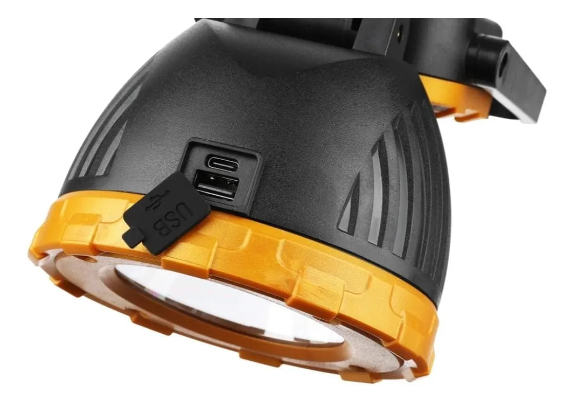Linterna Solar para Camping – Carga Solar y USB