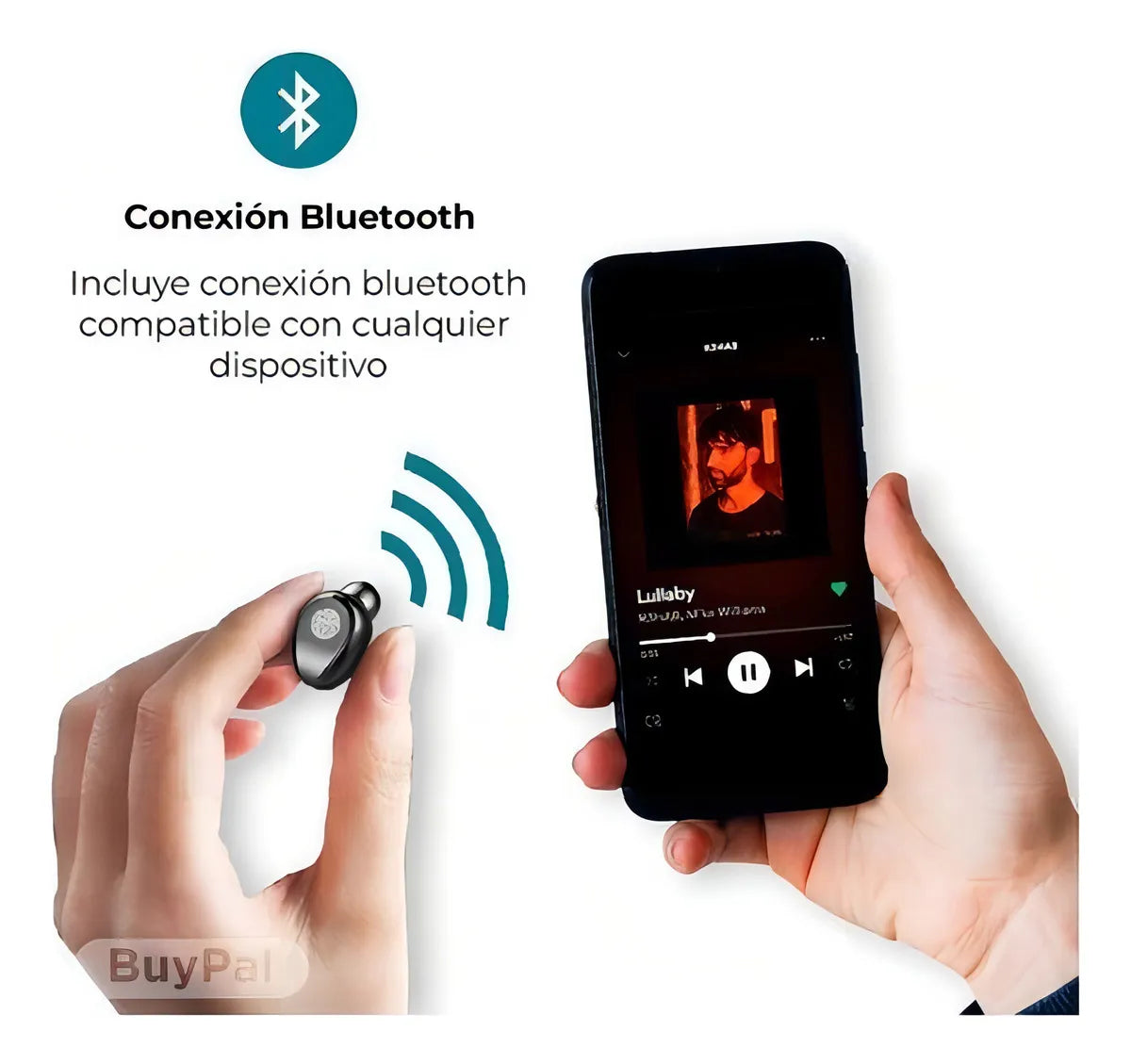 Audífonos Inalámbricos F9 con Power Bank Integrado