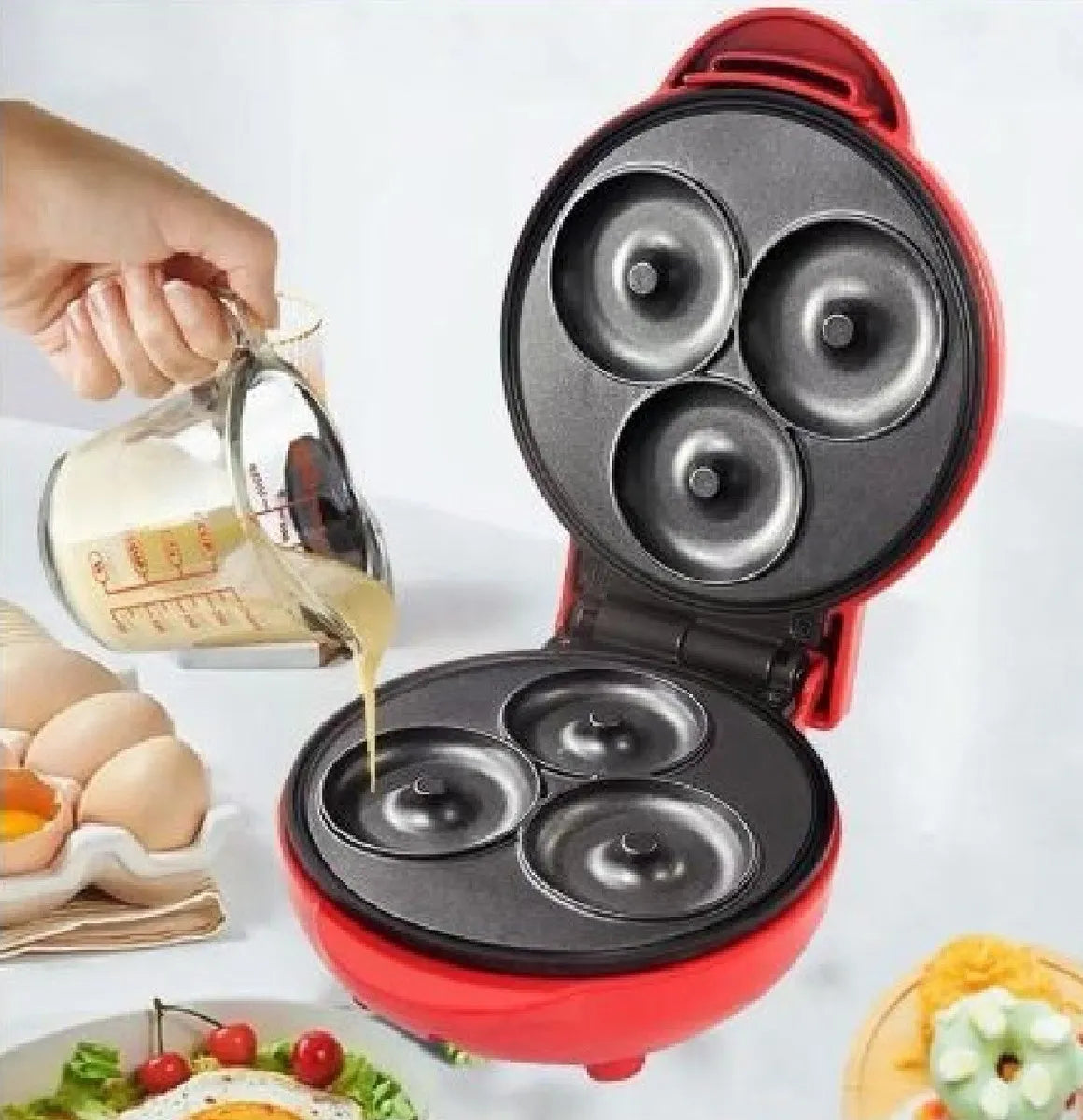 Máquina De Mini Donas Portátil x 3
