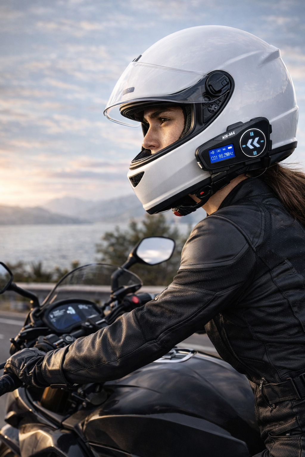 Intercomunicador Bluetooth M4 para Moto