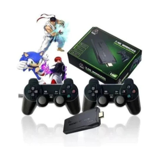 Consola Video Juegos 2 Controles 64gb