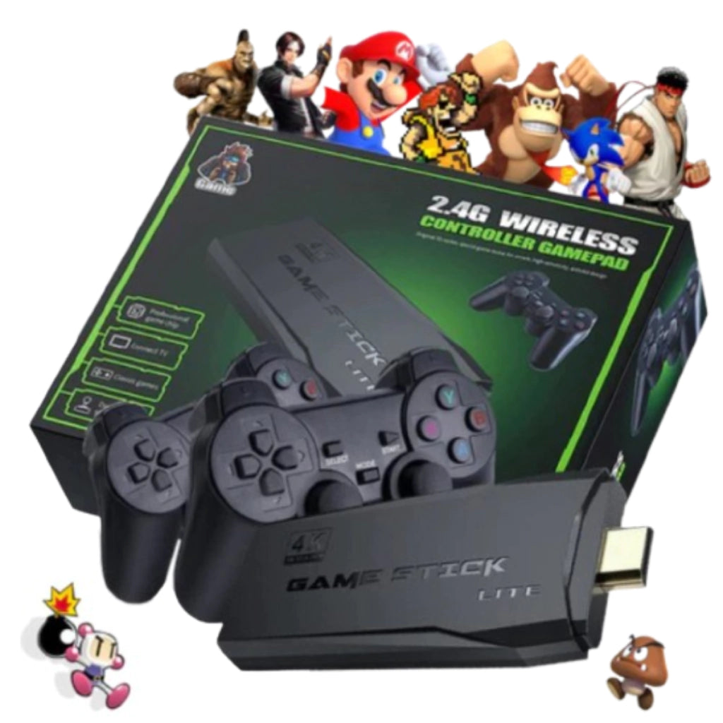 Consola Video Juegos 2 Controles 64gb
